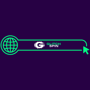 GlitchSpin-logo indsat i adresselinjen